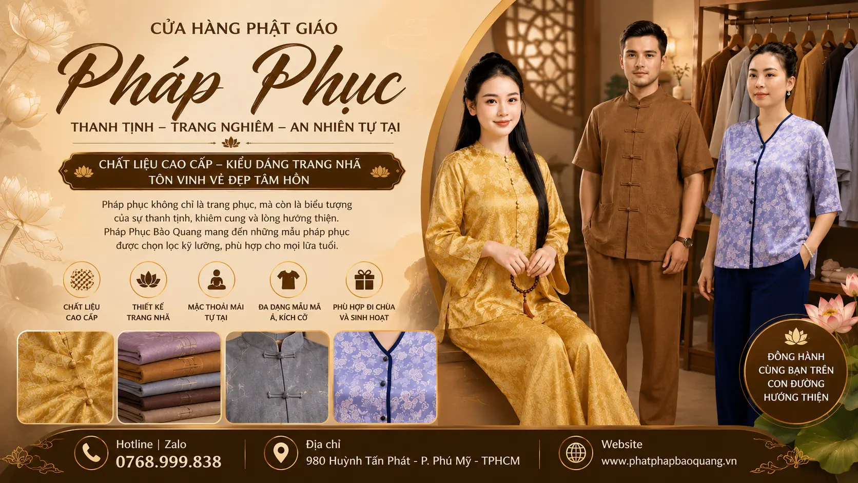 Banner pháp phục