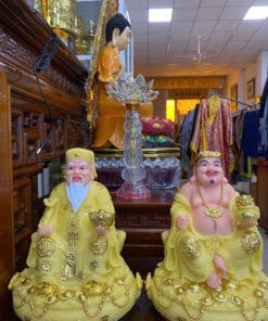 Đá VNCC 12 Inch – Tượng Thần Tài Ông Địa Đá Việt Nam Cao Cấp