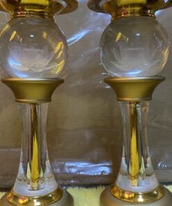 Đèn Pha Lê Nắp Cao 30cm