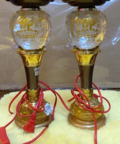 Đèn Pha Lê Đồng (36cm – 45cm)