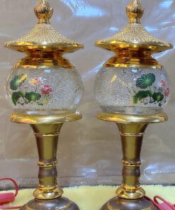 Đèn Mạ Chóp Hoa Sen (30cm)